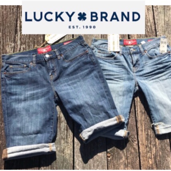 LUCKY BRAND Light Bermuda NWT Shorts - Picture 2 of 7